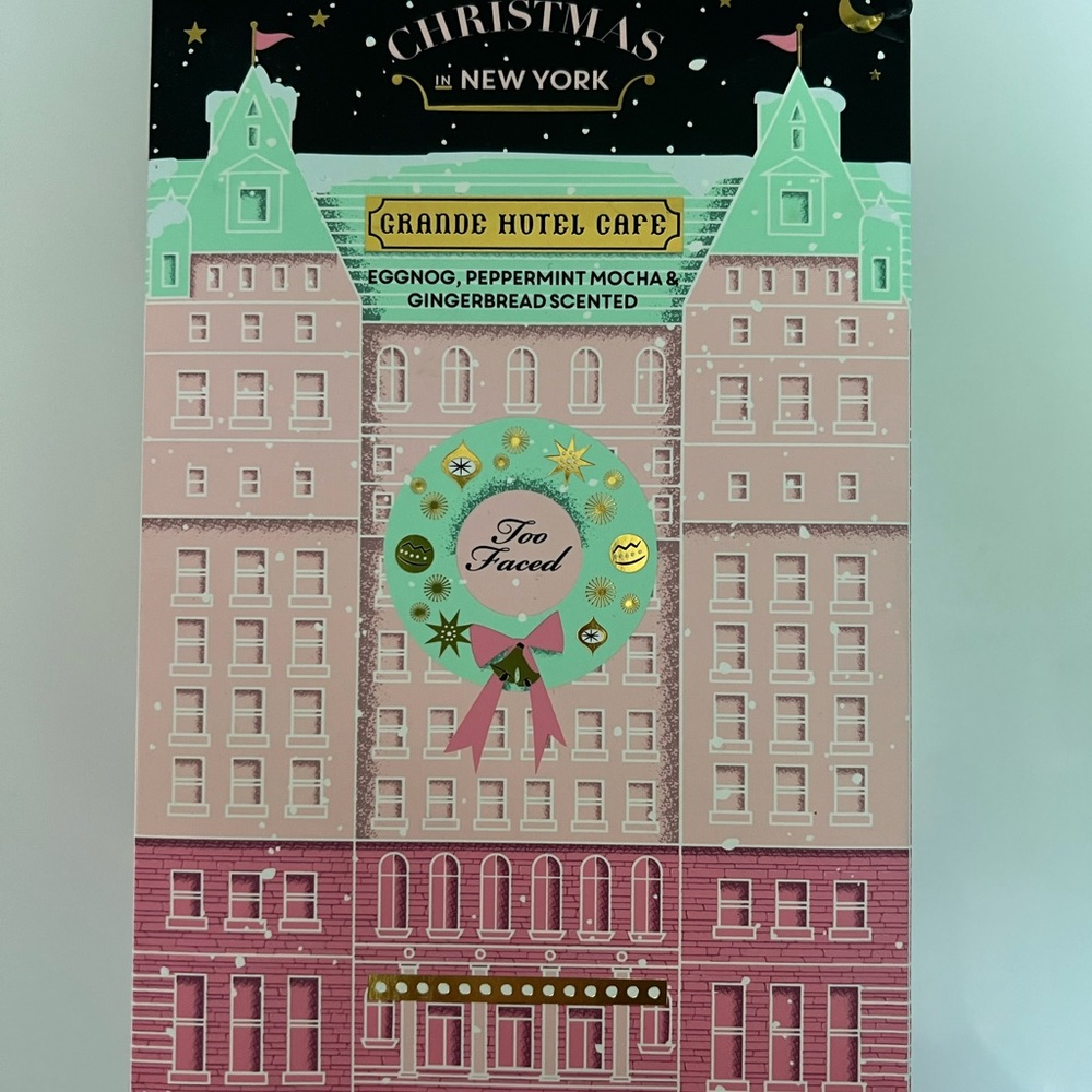 Too Faced Holiday Makeup Collection with Pink and Green